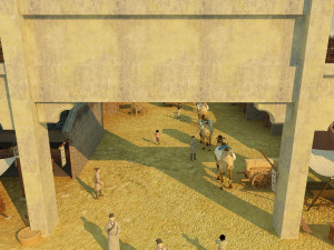 Barracks 3D Model