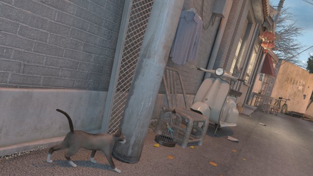 Alley 3D Model .c4d .max .obj .3ds .fbx .stl .blend 