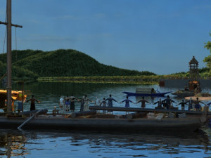 Ancient pier 3D Model