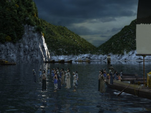 Ancient canal 3D Model