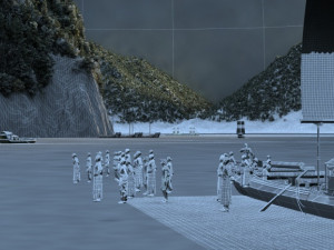 Ancient canal 3D Model