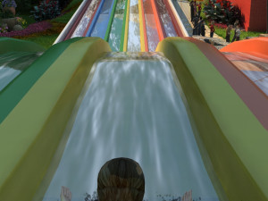 Water slide 3D Model