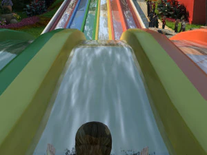 Water slide 3D Model