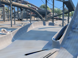 Simple rendering of the scene file 3D Model