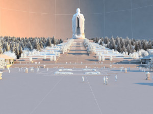 Hometown of Confucius Modèle 3D