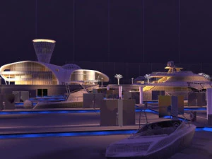 Harbor 3D Model