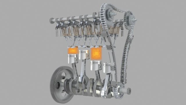 Engine 3D Model .c4d .max .obj .3ds .fbx .stl .blend 