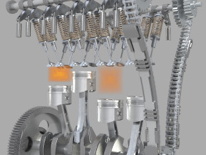 Engine 3D Model