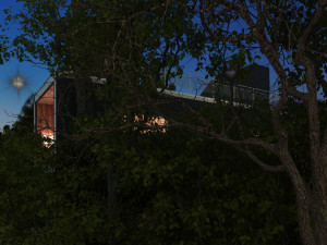 Tree house 3D Model