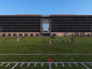 Rugby game 3D Modell