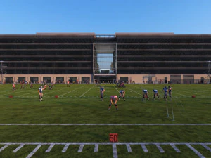 Rugby game 3D Model