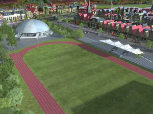 Industrial Park 3D Model