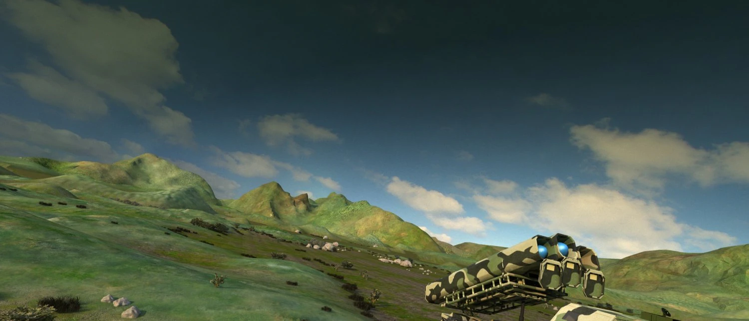 Macchina missilistica Modello 3D .c4d .max .obj .3ds .fbx .stl .blend 