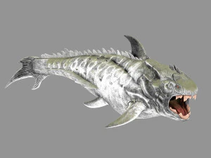Piranha Modelo 3D