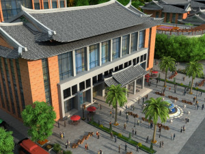 Ancient town 3D 模型