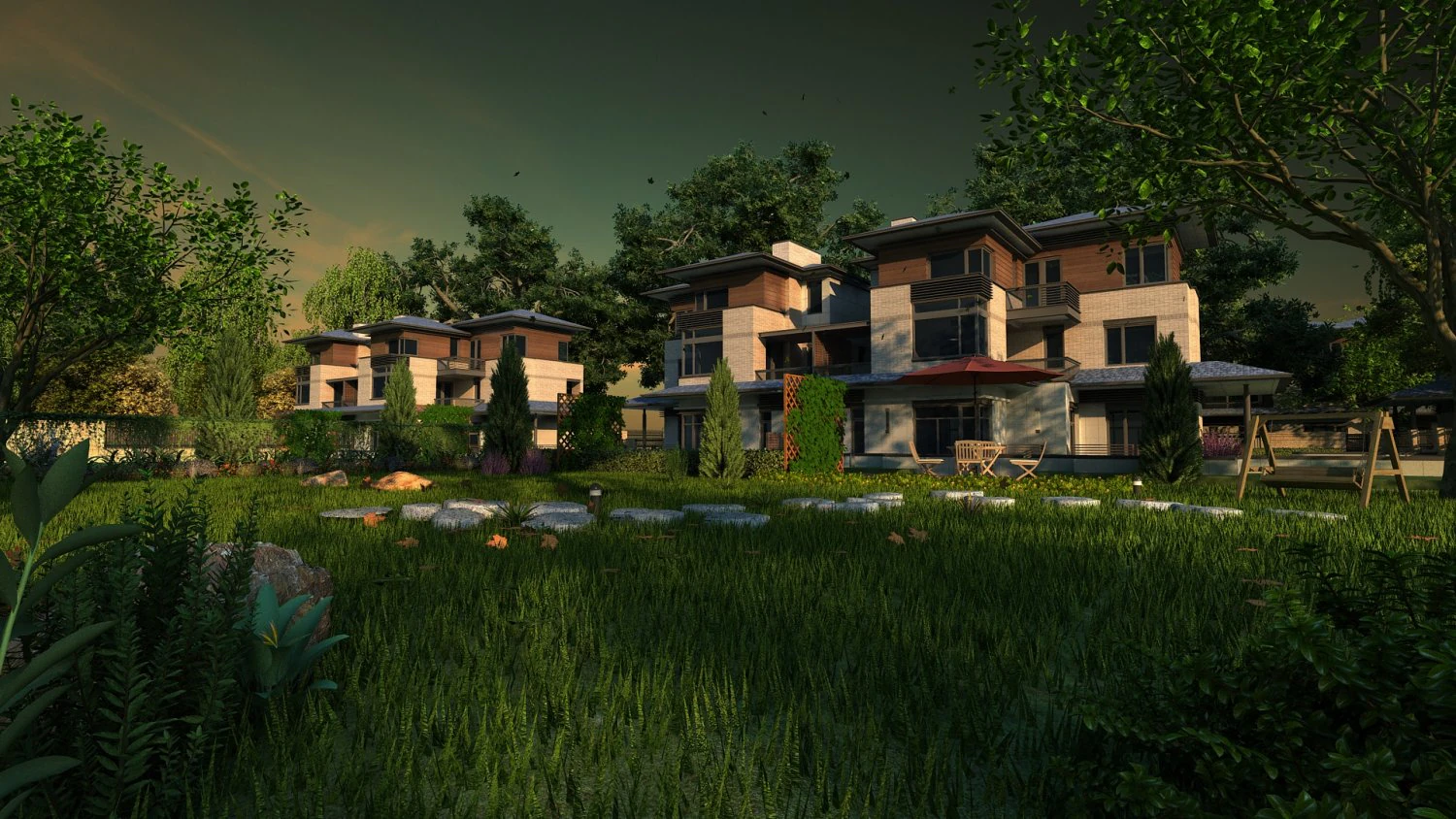 Condominium 3D Model .c4d .max .obj .3ds .fbx .stl .blend 