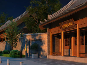 Ancient building 3D Model
