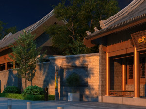 Ancient building 3D-Modell