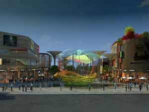 The mall 3D Model
