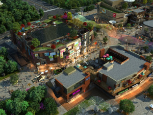 The mall 3D मॉडल