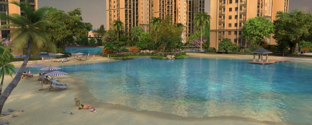 Condominium 3D Modell .c4d .max .obj .3ds .fbx .stl .blend