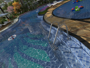 Swimming pool 3Dモデル