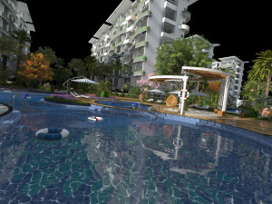 Swimming pool 3D-Modell