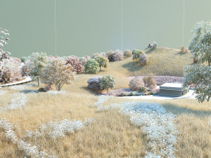 Grassland 3Dモデル