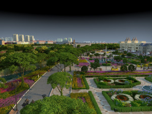 City building 3D मॉडल