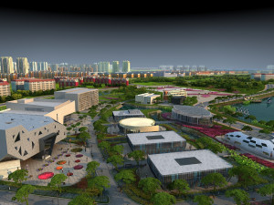 City building 3D मॉडल