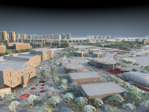 City building 3D मॉडल
