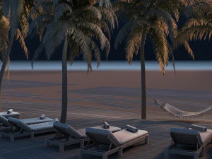 Beach 3D Model