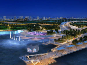 Cultural Square 3D Model