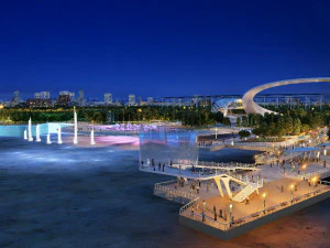 Cultural Square 3D Model