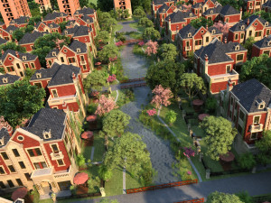 Villa 3D 모델