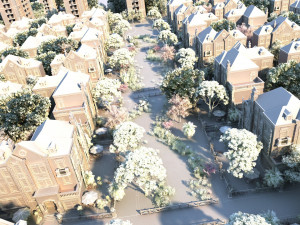 Villa 3D 모델