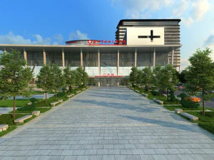 अस्पताल 3D मॉडल