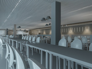 Restaurant 3D 模型