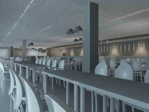 Restaurant 3D Model
