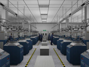 Factory 3D Model