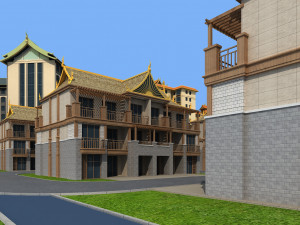 Dai Architecture 3D Model
