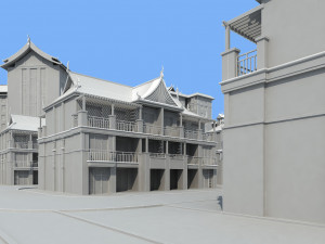 Dai Architecture 3D Model