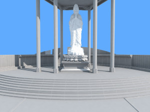 Guanyin Pavilion 3D Модель