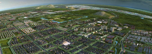 Fengyang Ancient City 3D Model .c4d .max .obj .3ds .fbx .stl .blend