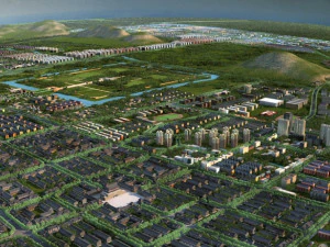 Antica città di Fengyang Modello 3D