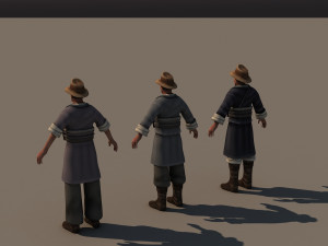 Naxi man Modelo 3D