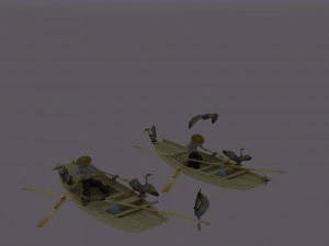 Fishing boat 3D Model