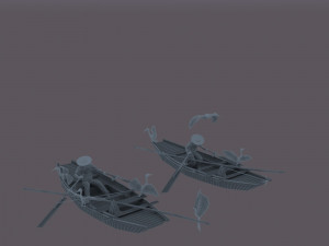 Fishing boat 3D Model