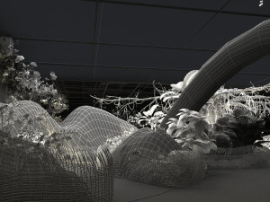 Botanical garden 3D Model