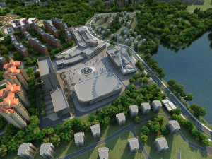 City building 3D Model